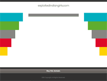 Tablet Screenshot of exploitedindiangirls.com